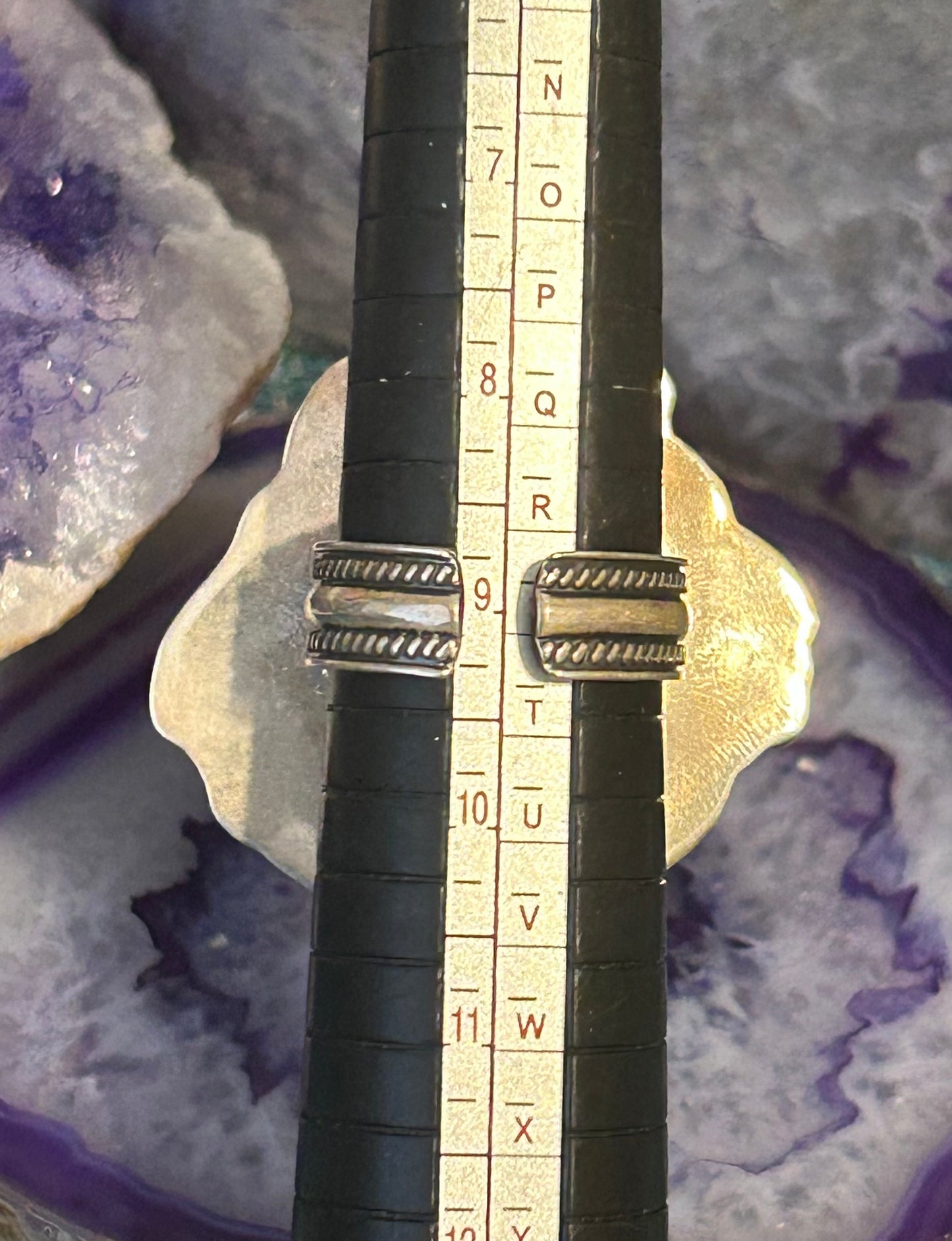 Sterling Silver Taxco Mexico Dogwood Blossom-like Flower Large Ring Size 7.5-9