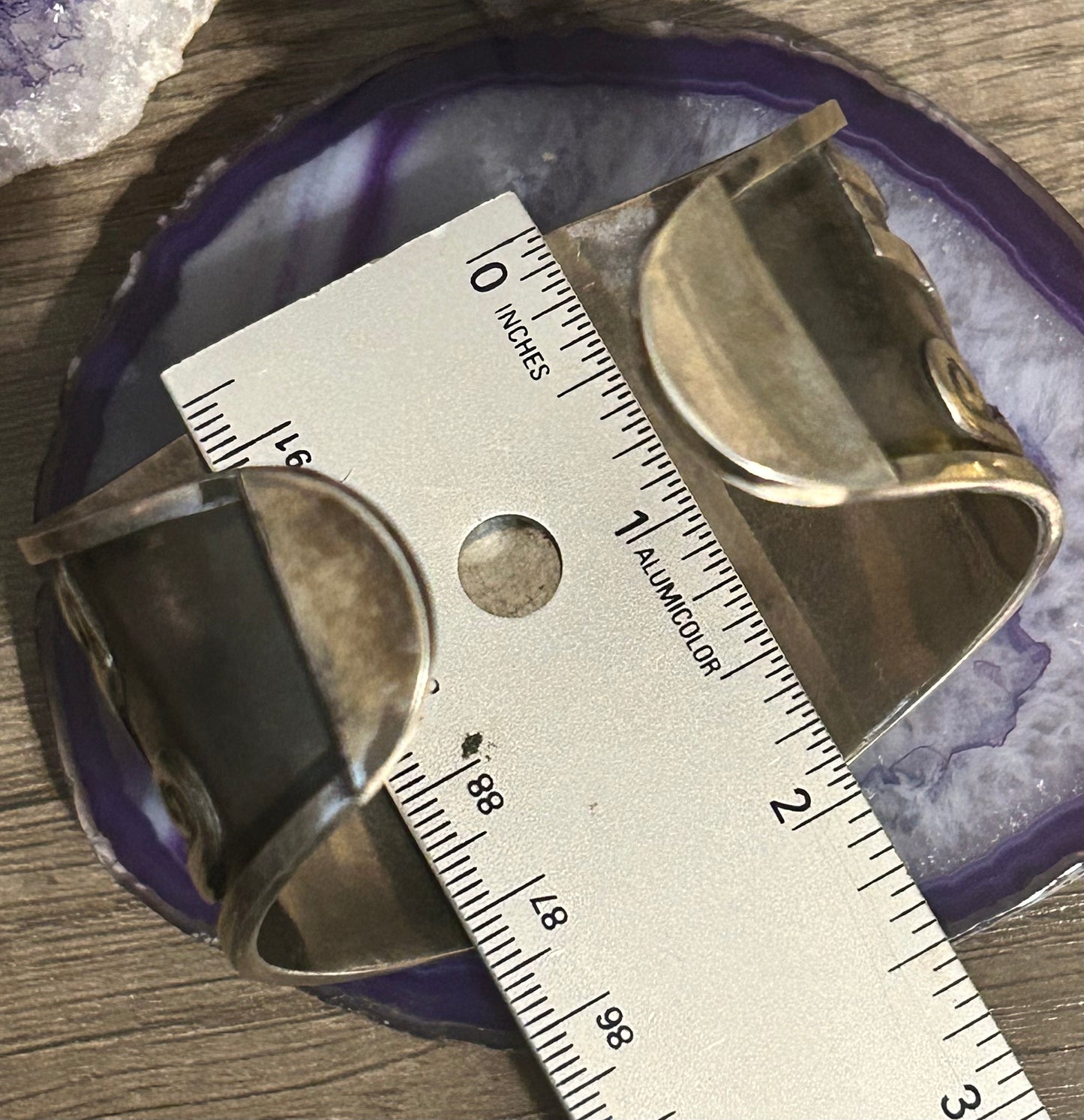 Sterling Silver Egyptian Crowning Of King Tut W/ Eye Of Horus Cuff Bracelet