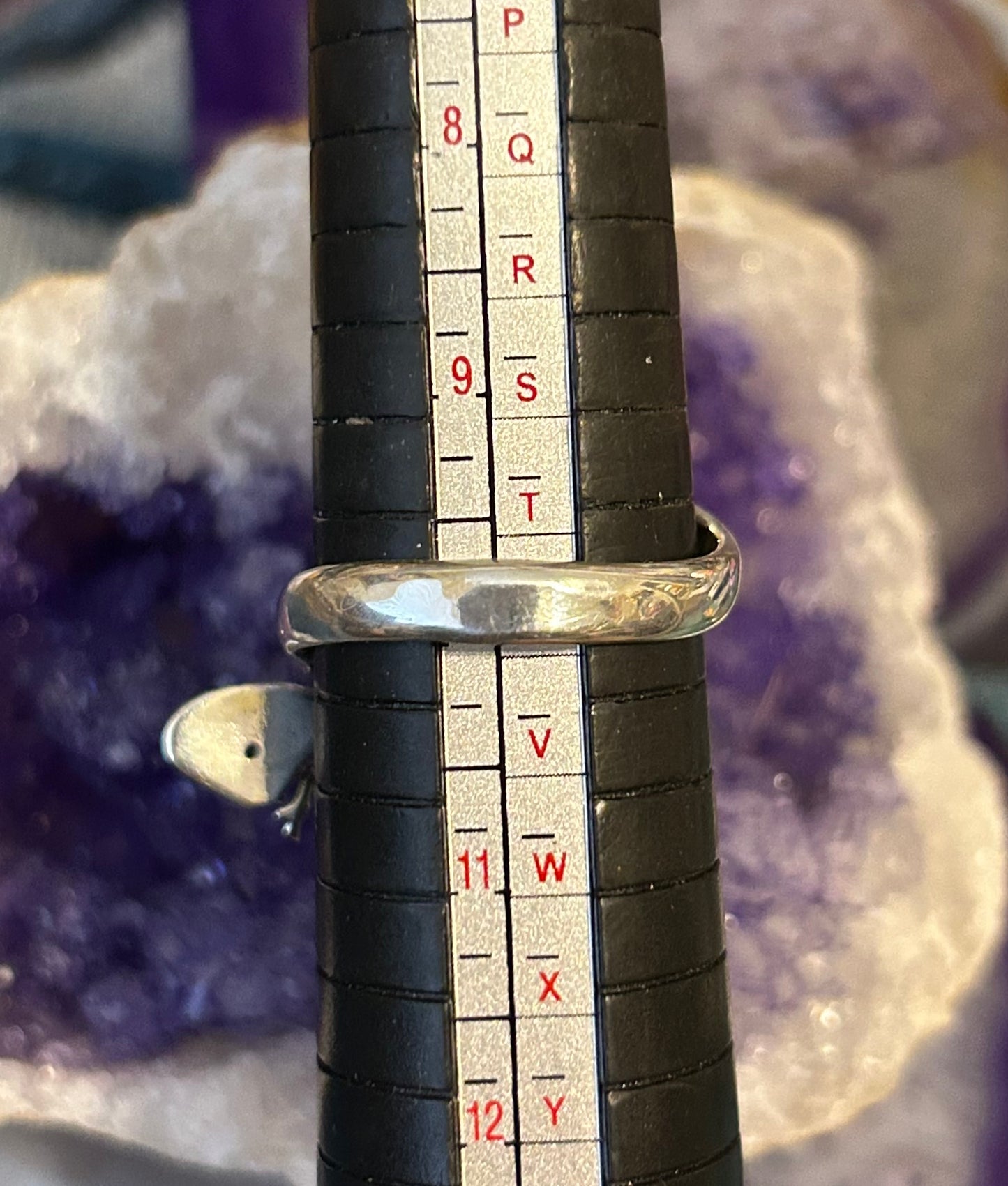 Sterling Silver Taxco Mexico Bee And Flower Bypass Ring Adjustable