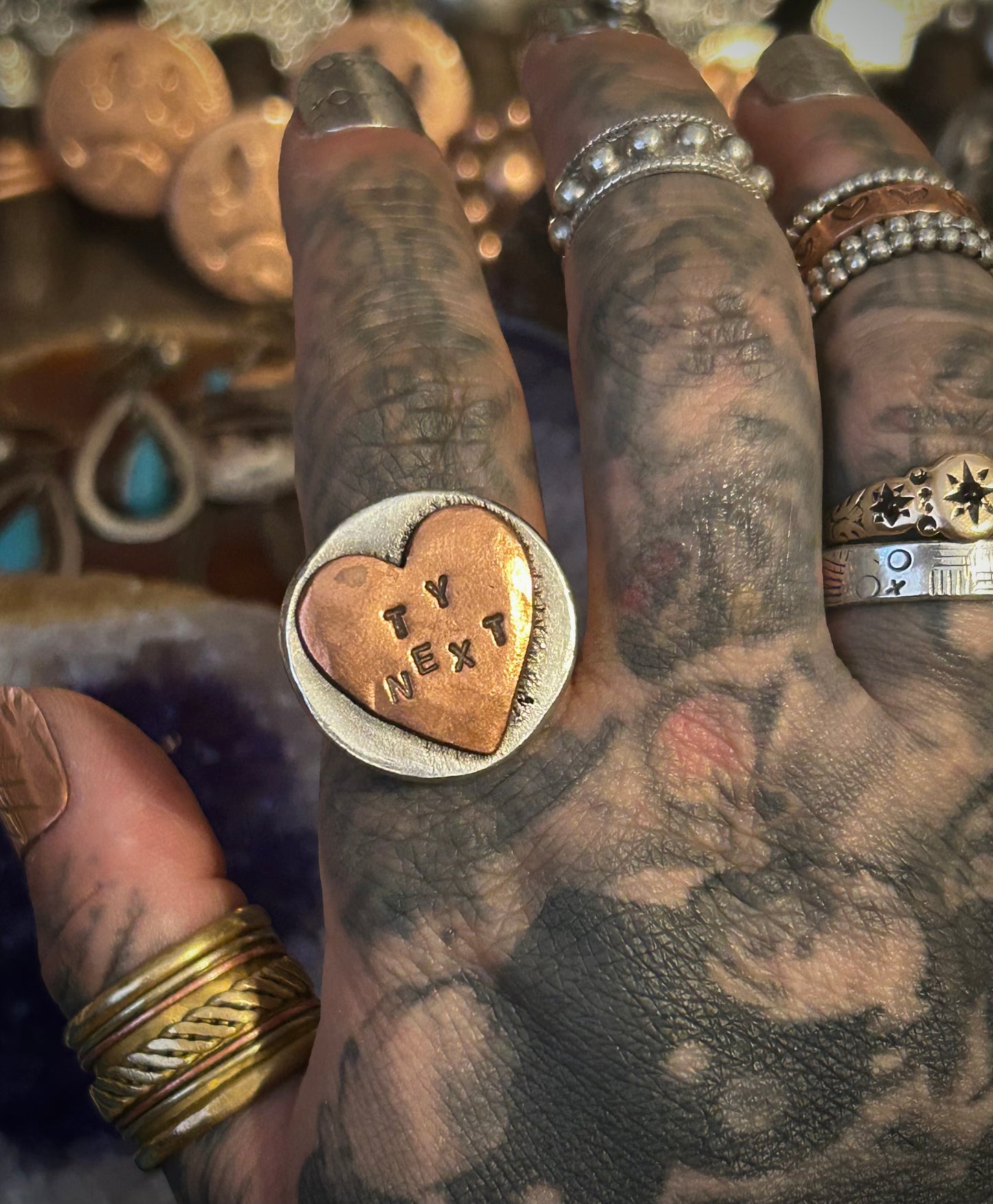 GUZ LOVE SWEETHEART RING 2.0 • “TY NEXT”