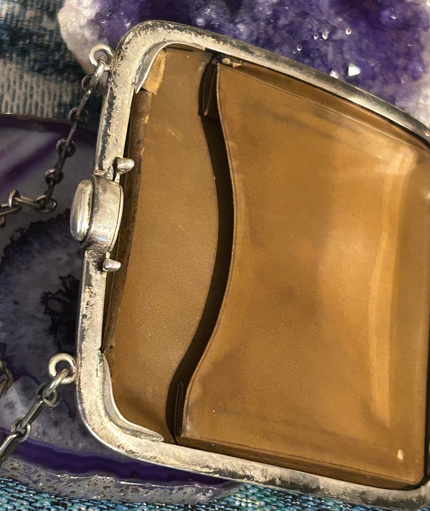 Antique Art Deco Sterling Silver Purse/Wallet