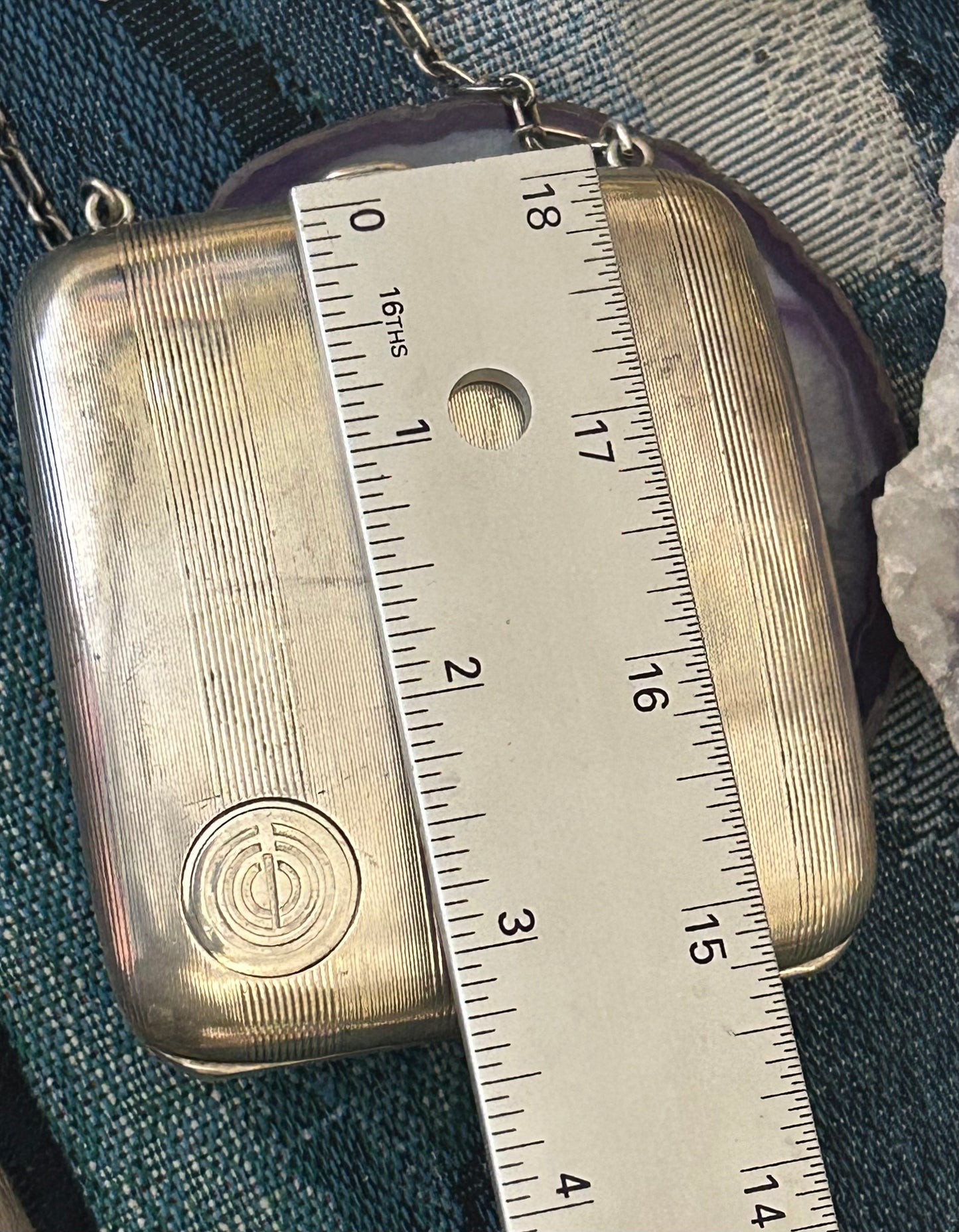 Antique Art Deco Sterling Silver Purse/Wallet