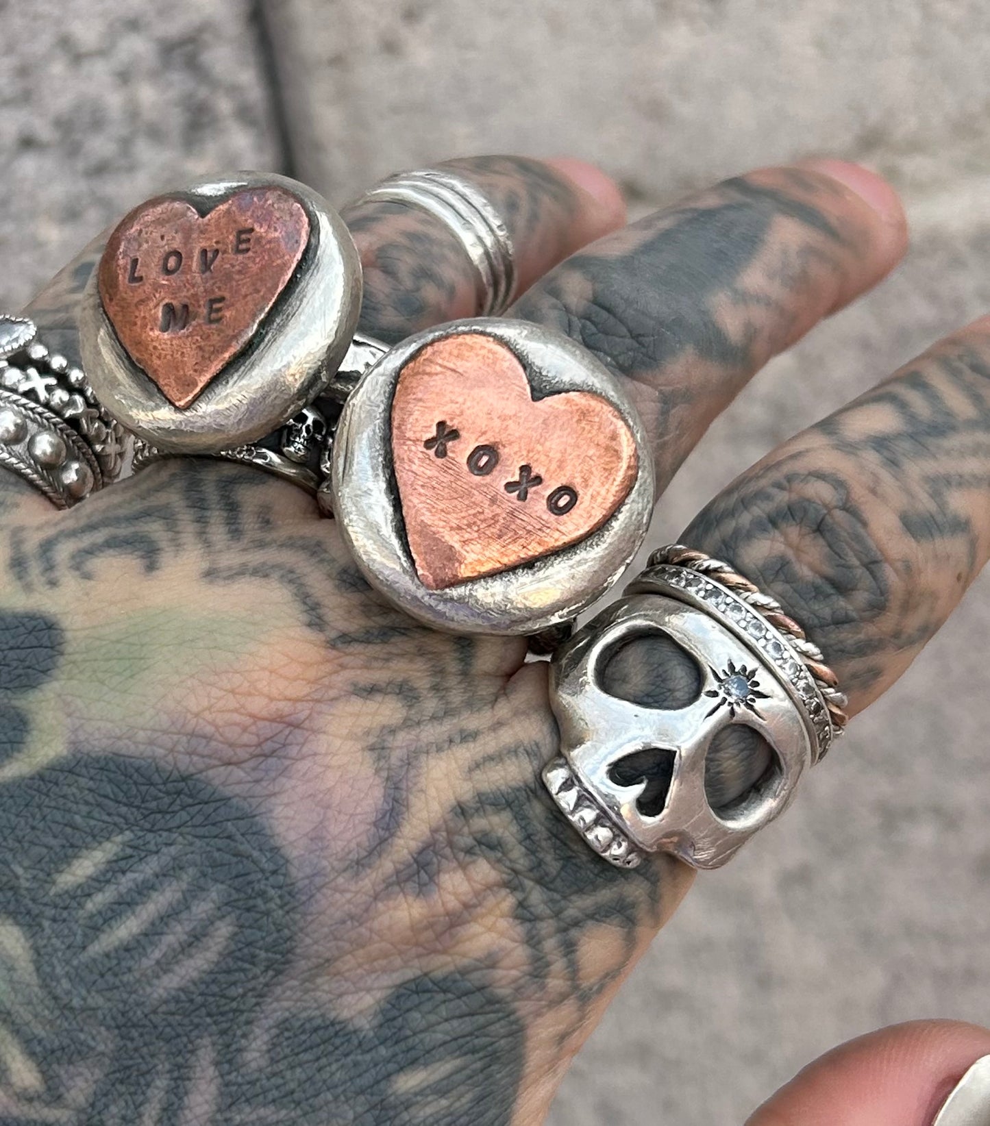 GUZ LOVE “SWEET HEART” Rings • MADE TO ORDER