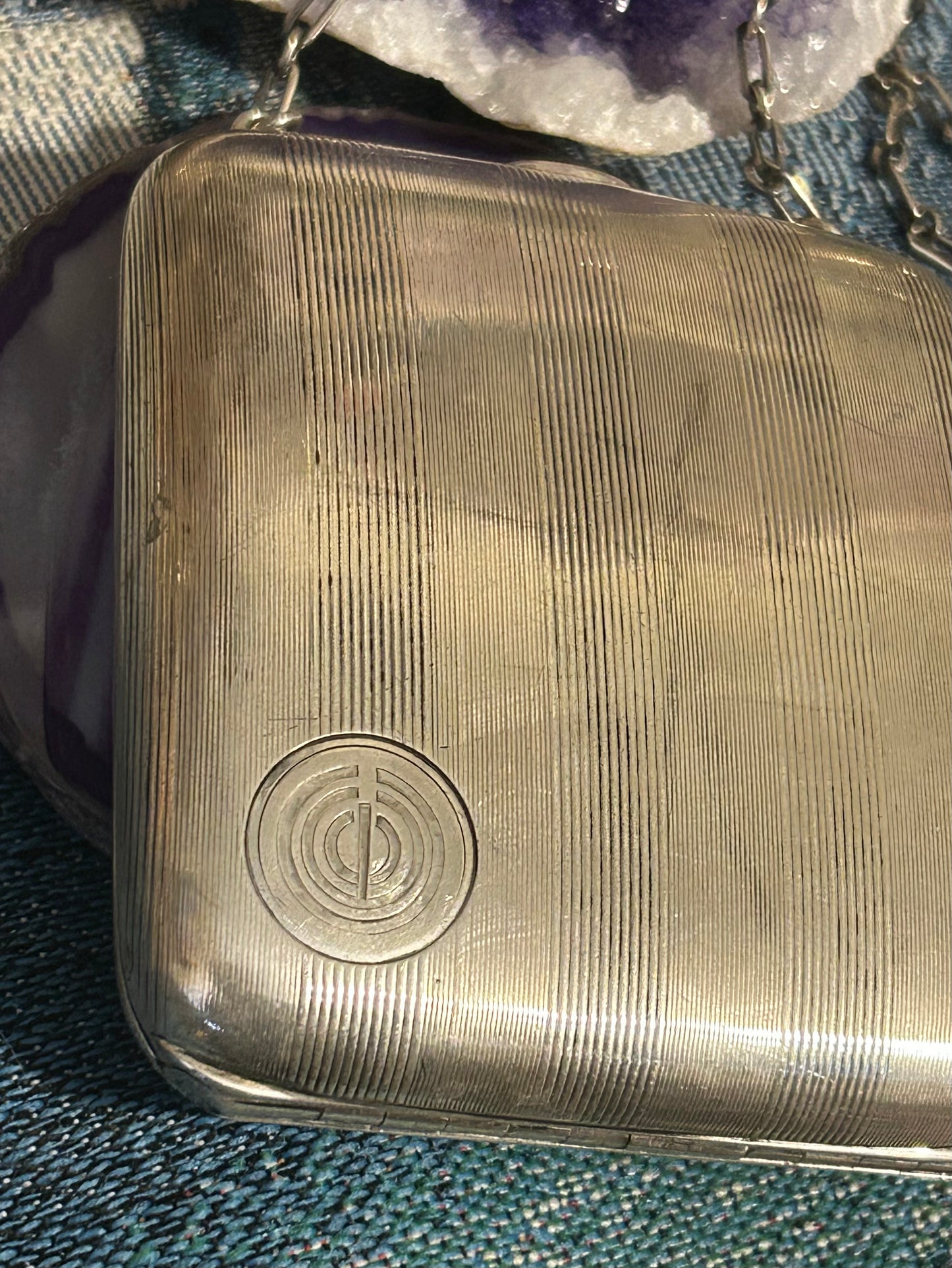 Antique Art Deco Sterling Silver Purse/Wallet