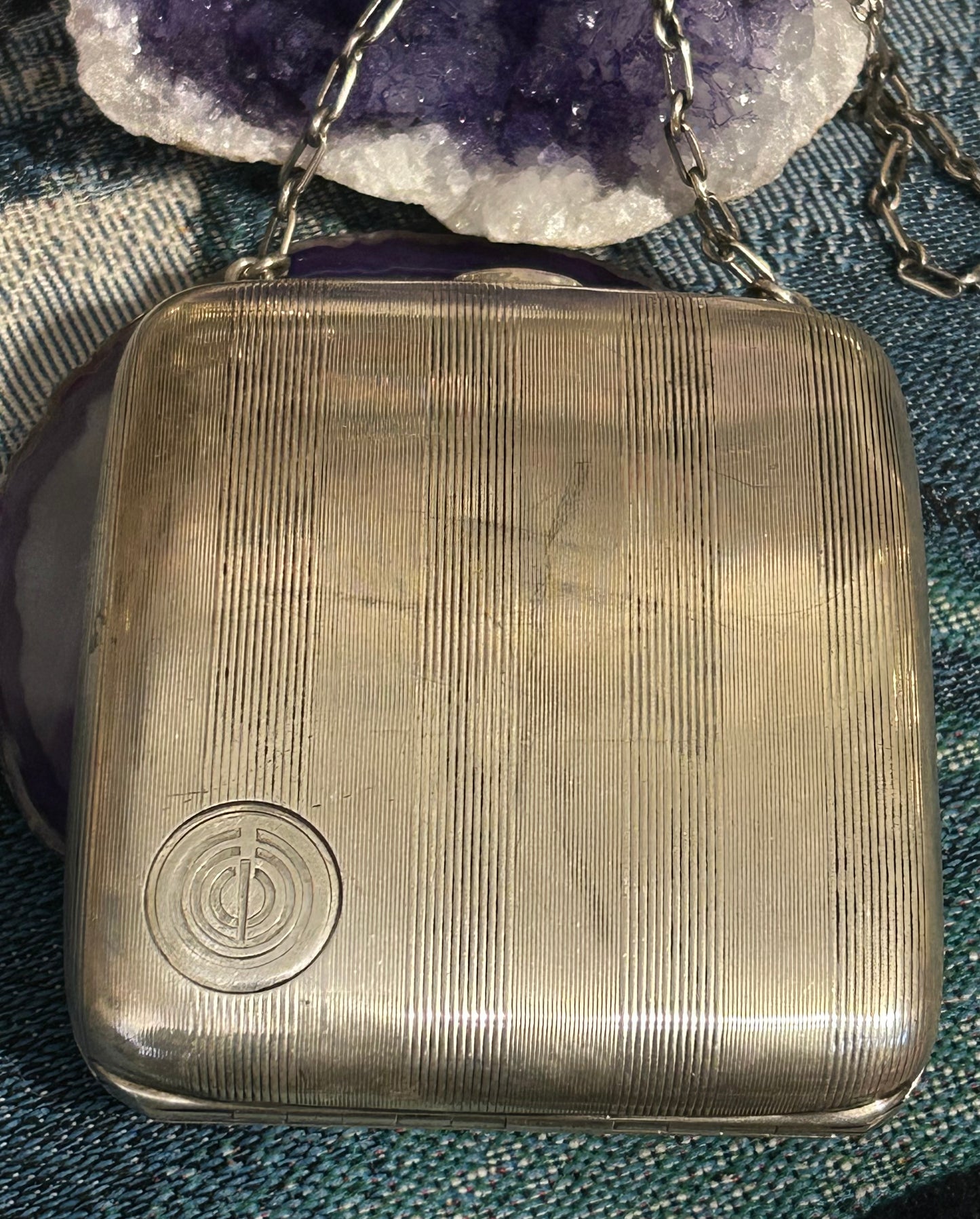 Antique Art Deco Sterling Silver Purse/Wallet