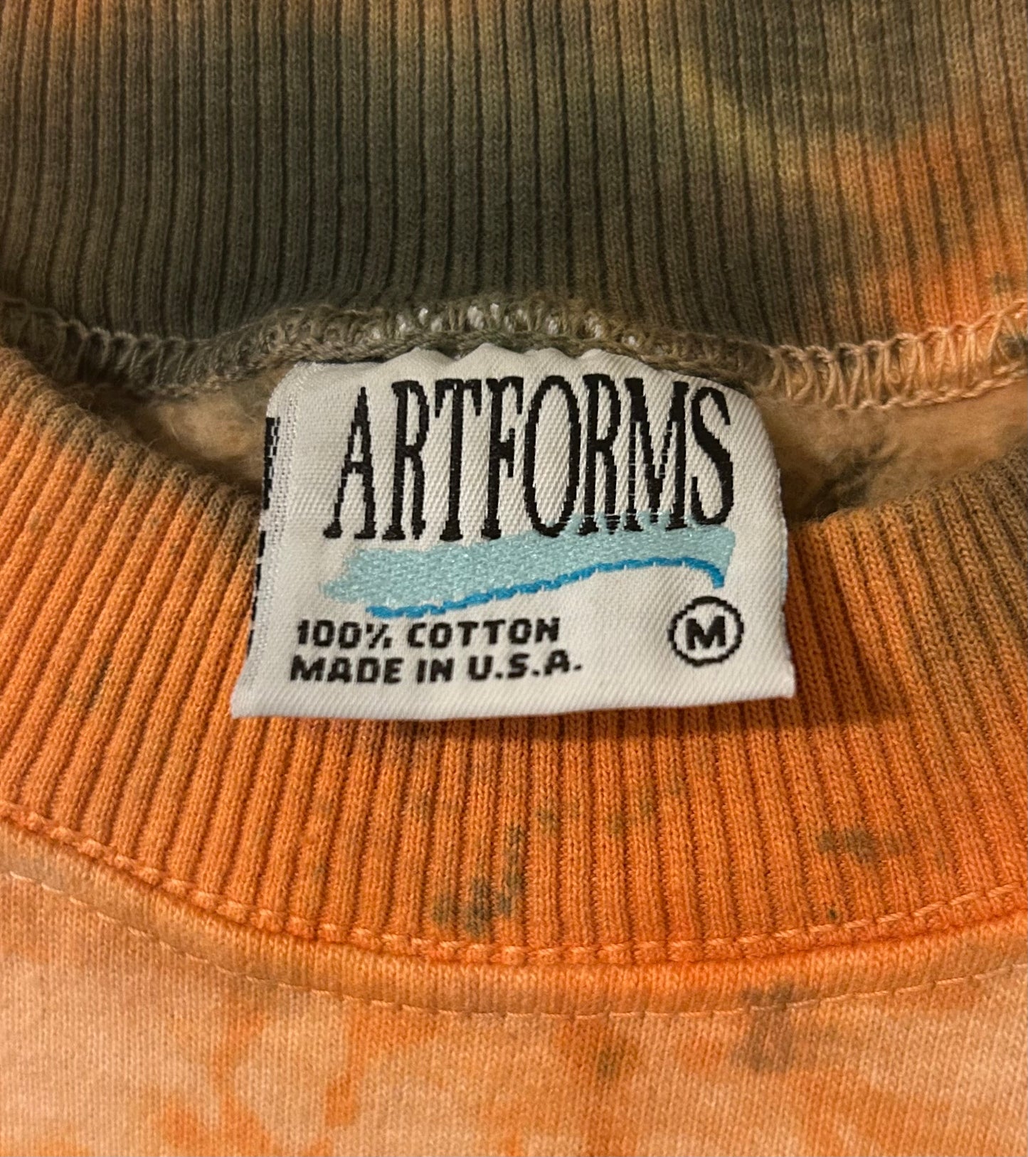 KID GRIMM “Spooky Season” Custom Dyed Crewneck Sweatshirt • Oversized M