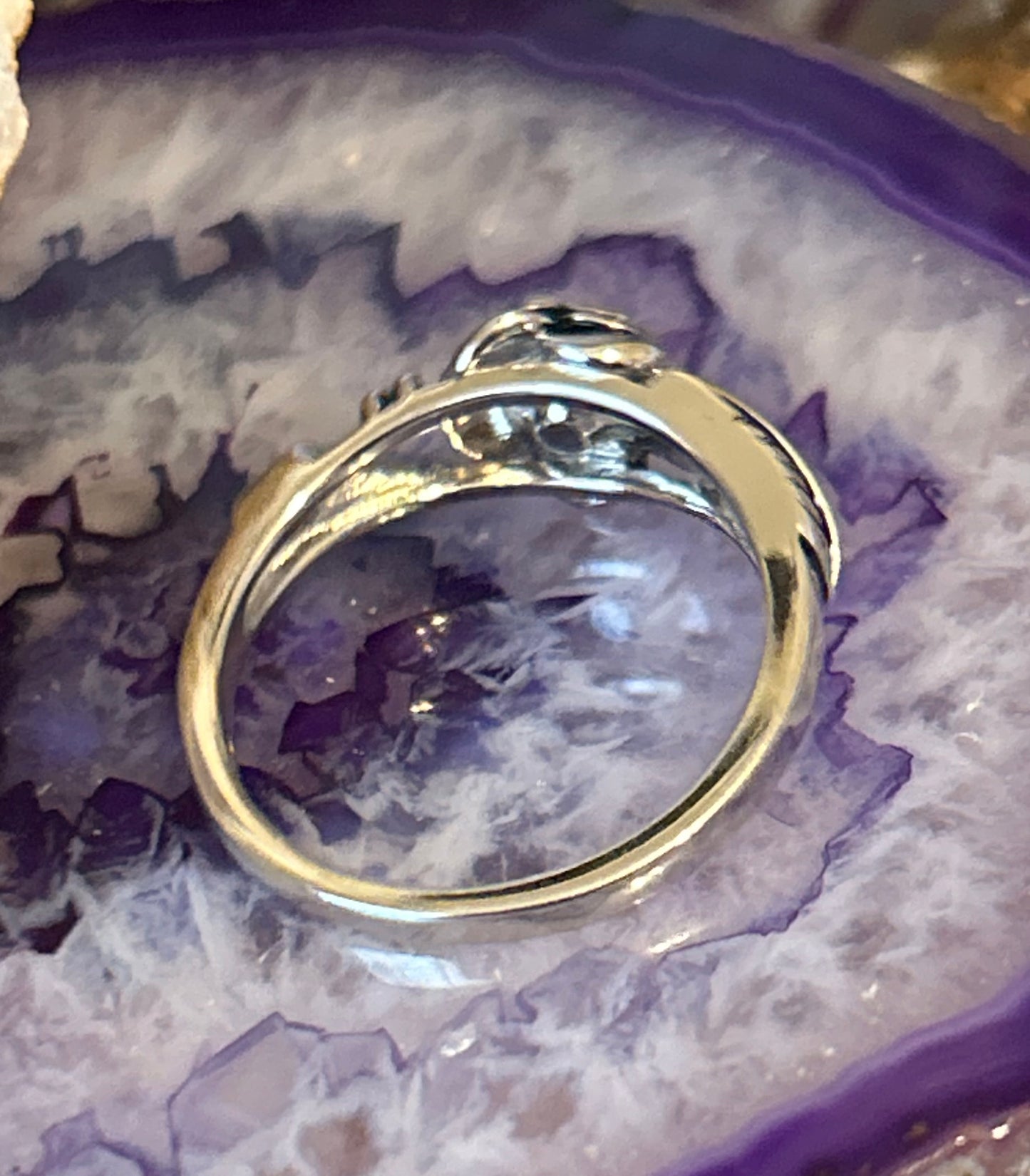 Sterling Silver Rose Rings