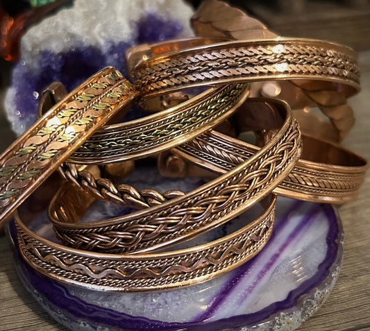 Copper Magnetic Healing Cuffs