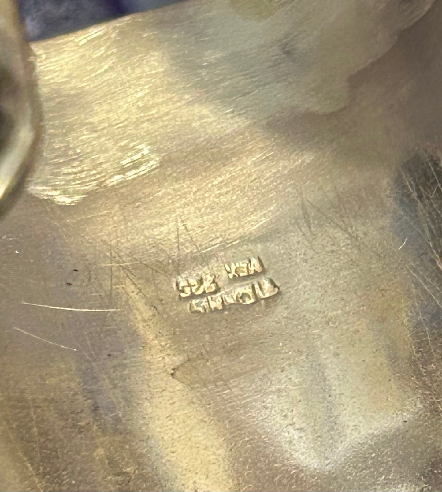 Sterling Silver Taxco Mexico Day Of The Dead Skull & Flower Large Cuff Bracelet