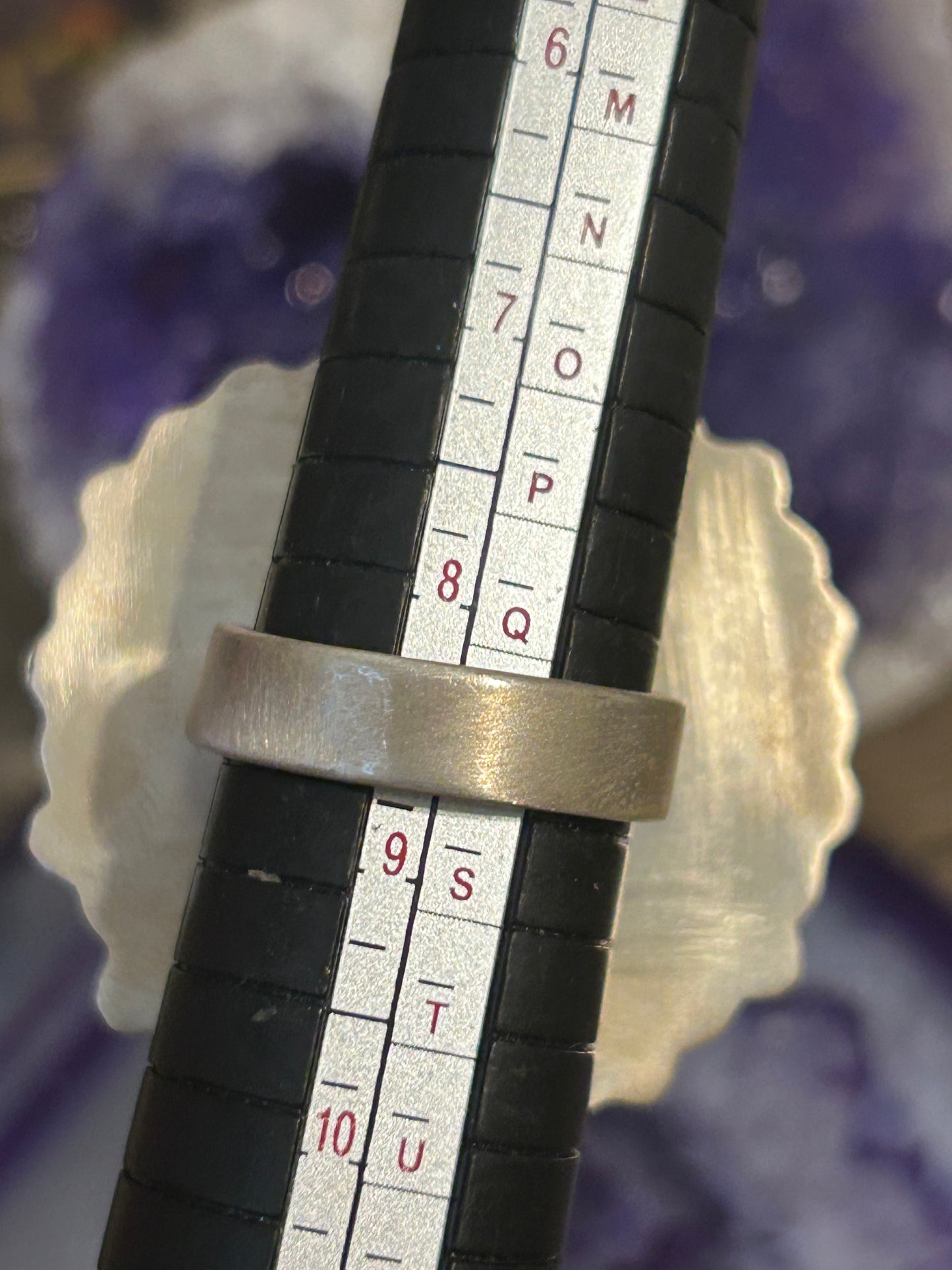 Sterling Silver Bumblebee Jasper Large Heart Multi Stone Ring Adjustable