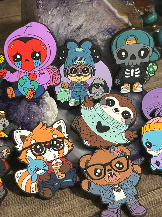 GUZ LOVE Character Shoe Charms