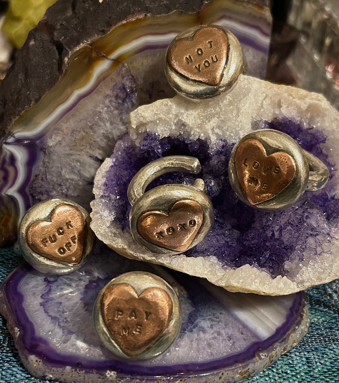 GUZ LOVE “SWEET HEART” Rings • MADE TO ORDER