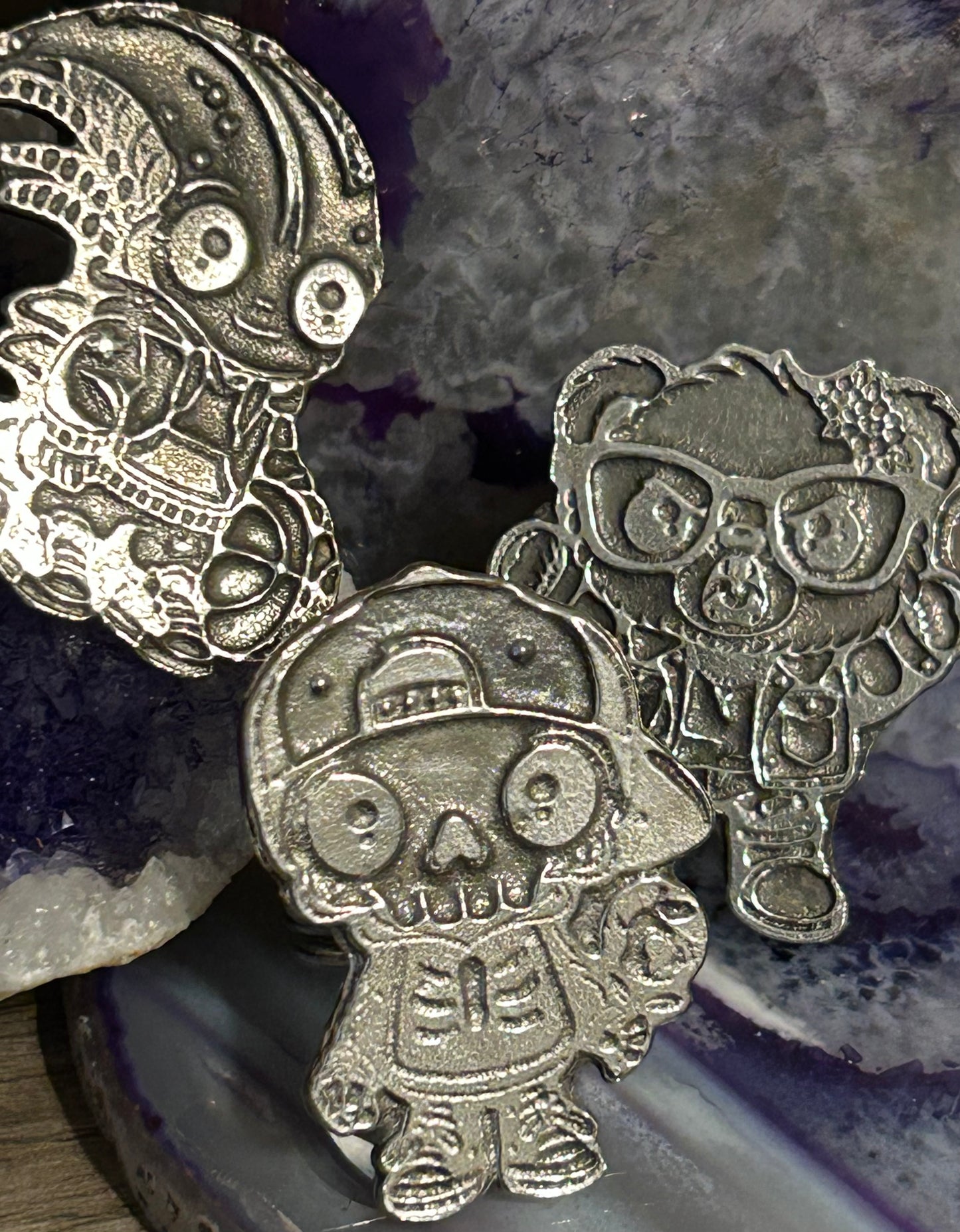 *Made to Order* GUZ LOVE Sterling Silver Character Rings