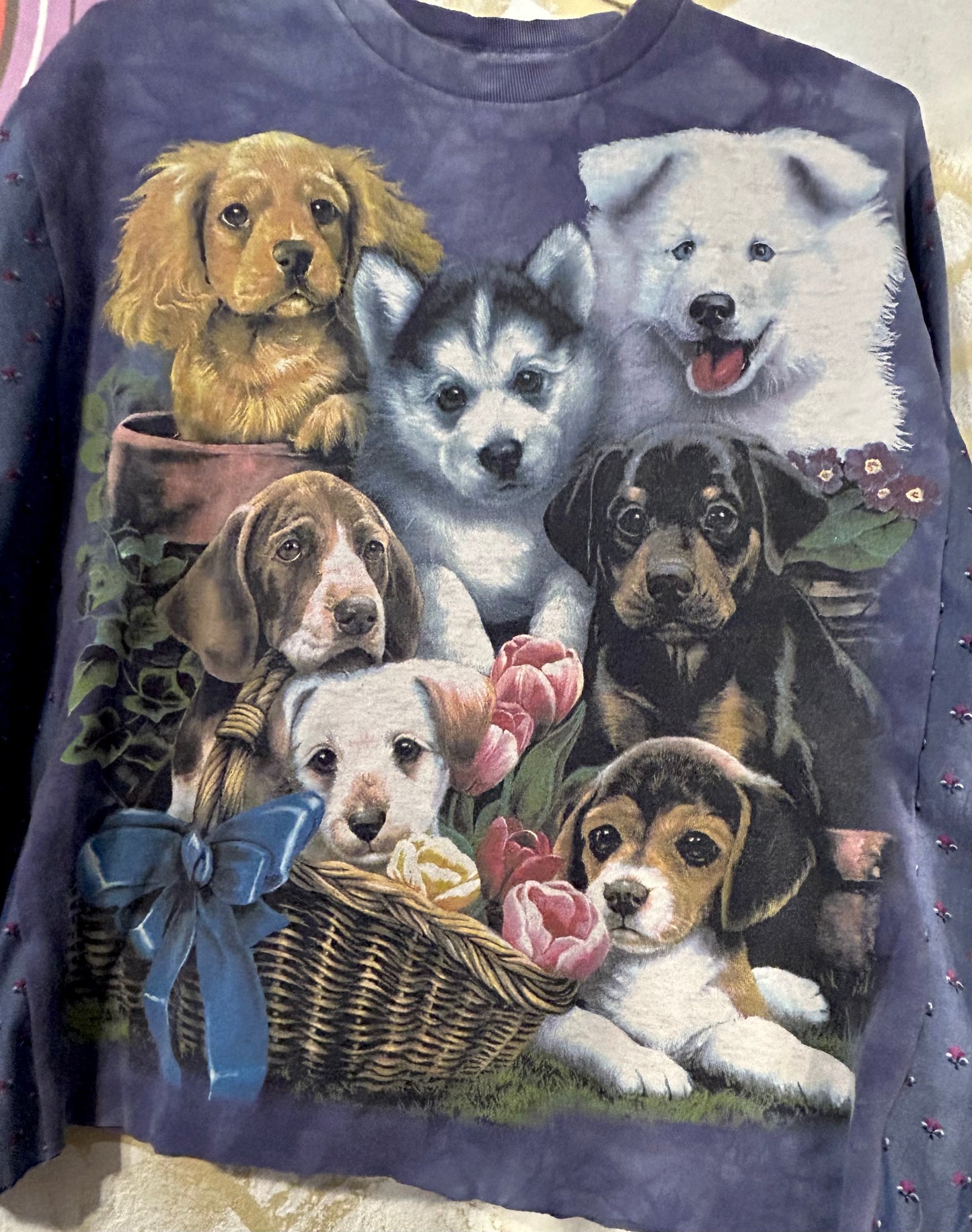 GuzFurbished 1of1 CutNsew Long-Sleeve PUPPIES Shirt
