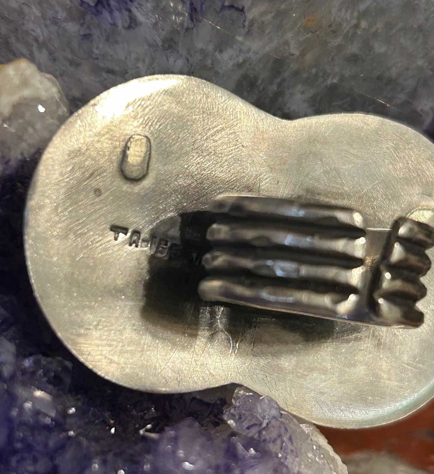 GuzFurbished X Vtg Taxco • Moon, Sun, & Star Statement Ring