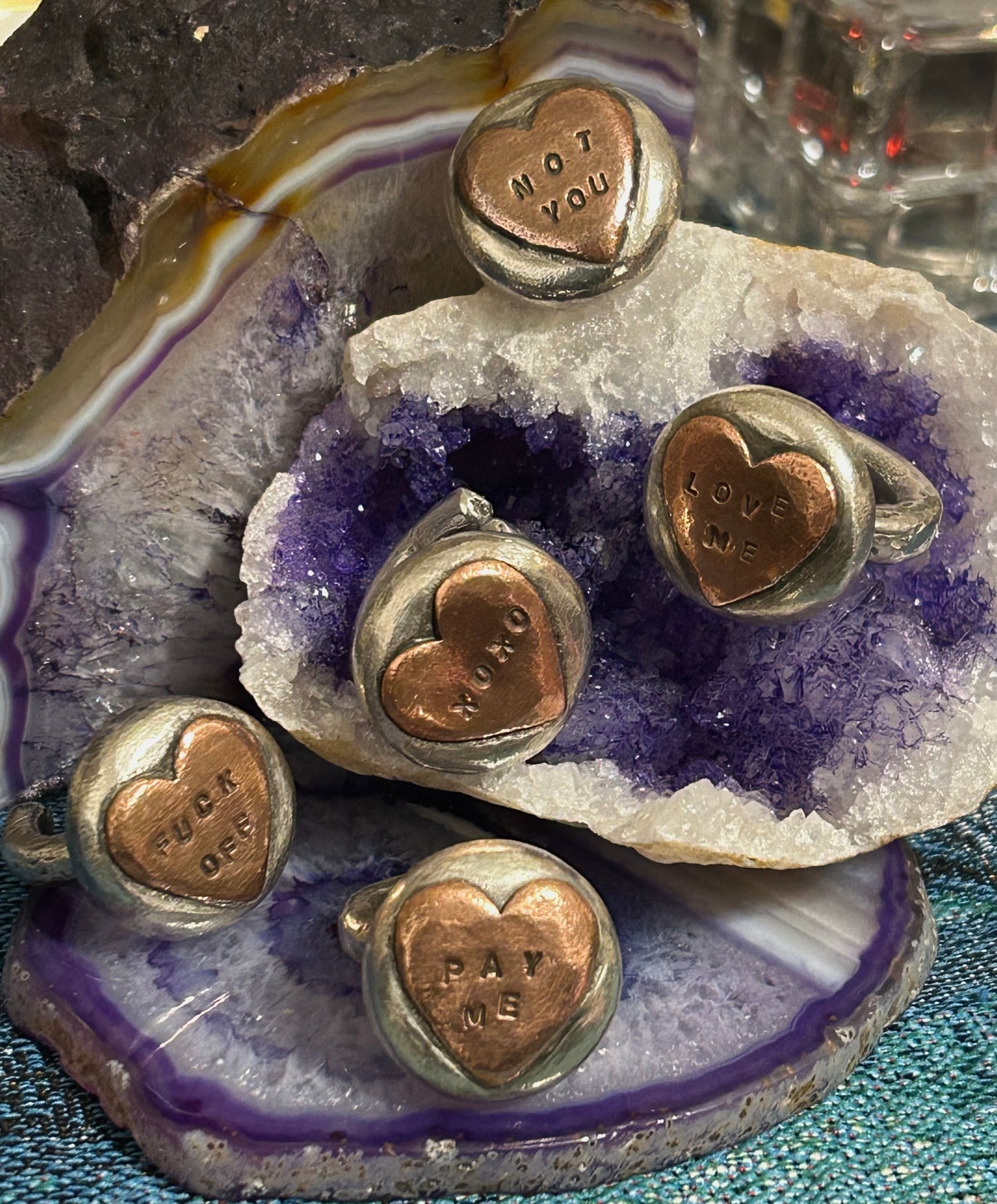 GUZ LOVE “SWEET HEART” Rings • MADE TO ORDER