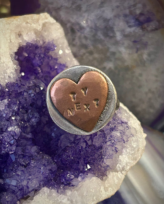 GUZ LOVE SWEETHEART RING 2.0 • “TY NEXT”