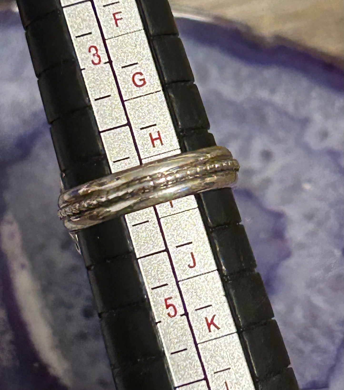 Sterling Silver Zuni Navajo Inlaid Cardinal Bird MOP Gemstone Ring Size 4