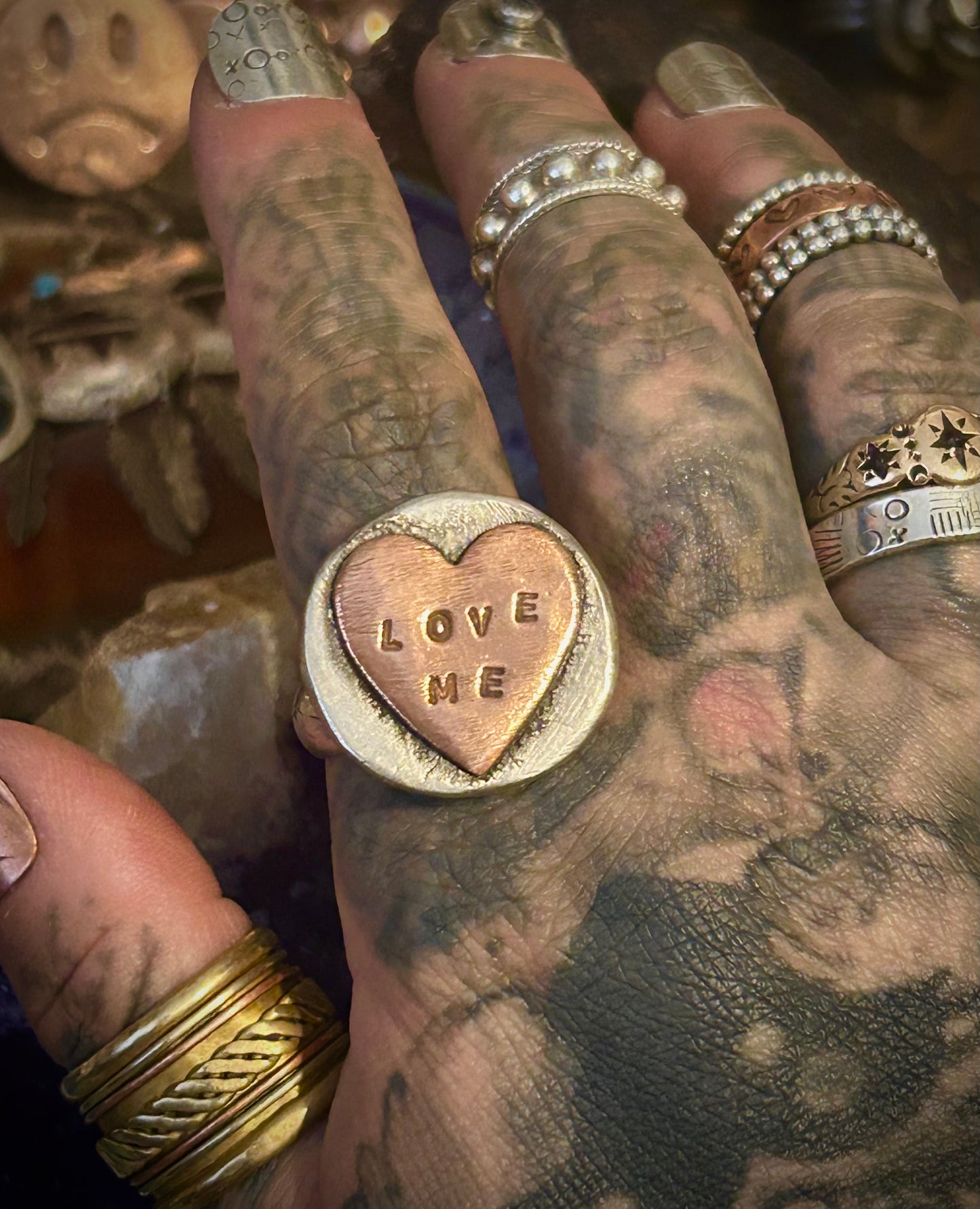 GUZ LOVE SWEETHEART Ring 2.0 • “LOVE ME”