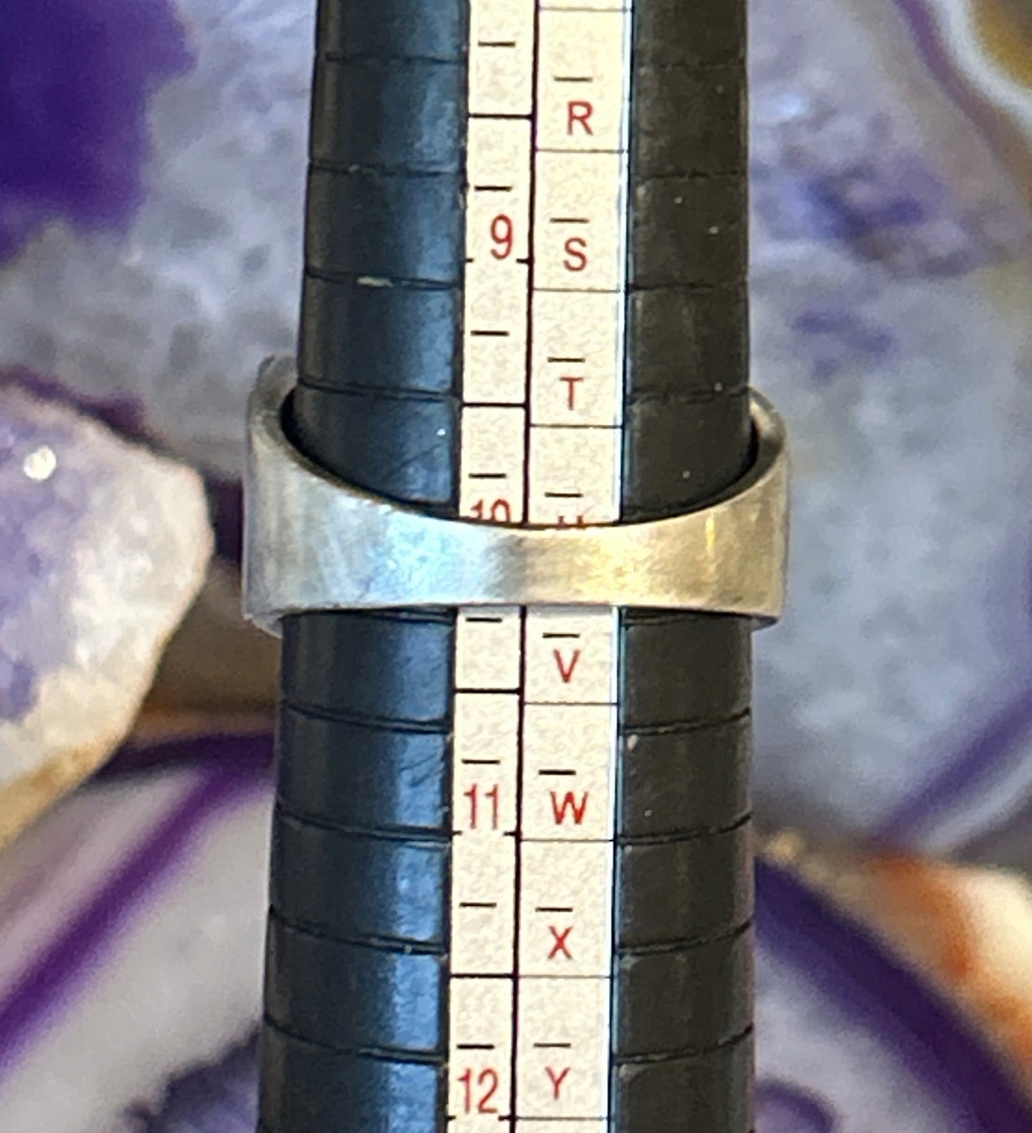 Vintage Sterling Silver Chunky Nugget Style Ring • Size 10
