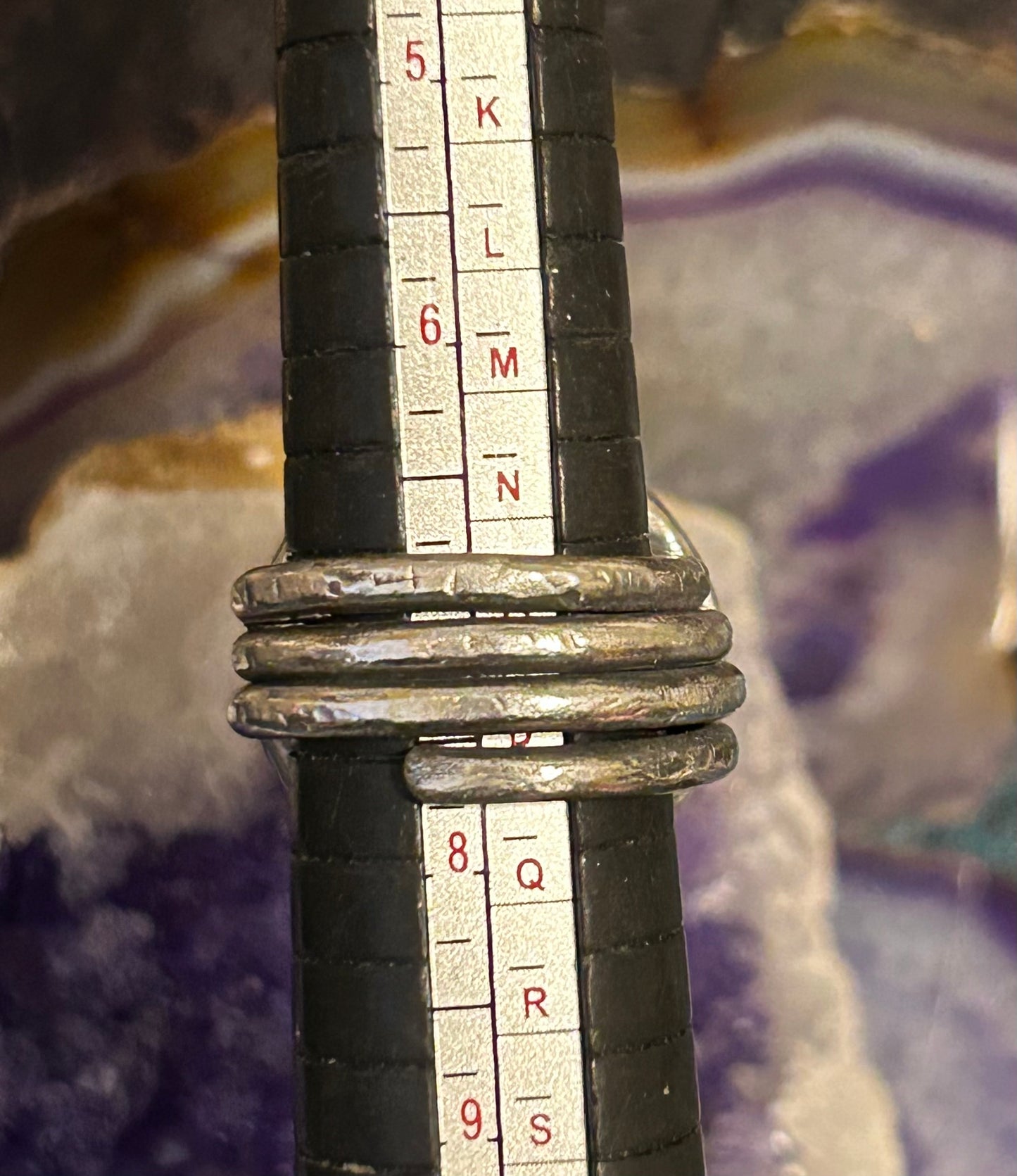 GUZ LOVE 1of1 Sterling Silver Round Rose Ring • Size 7