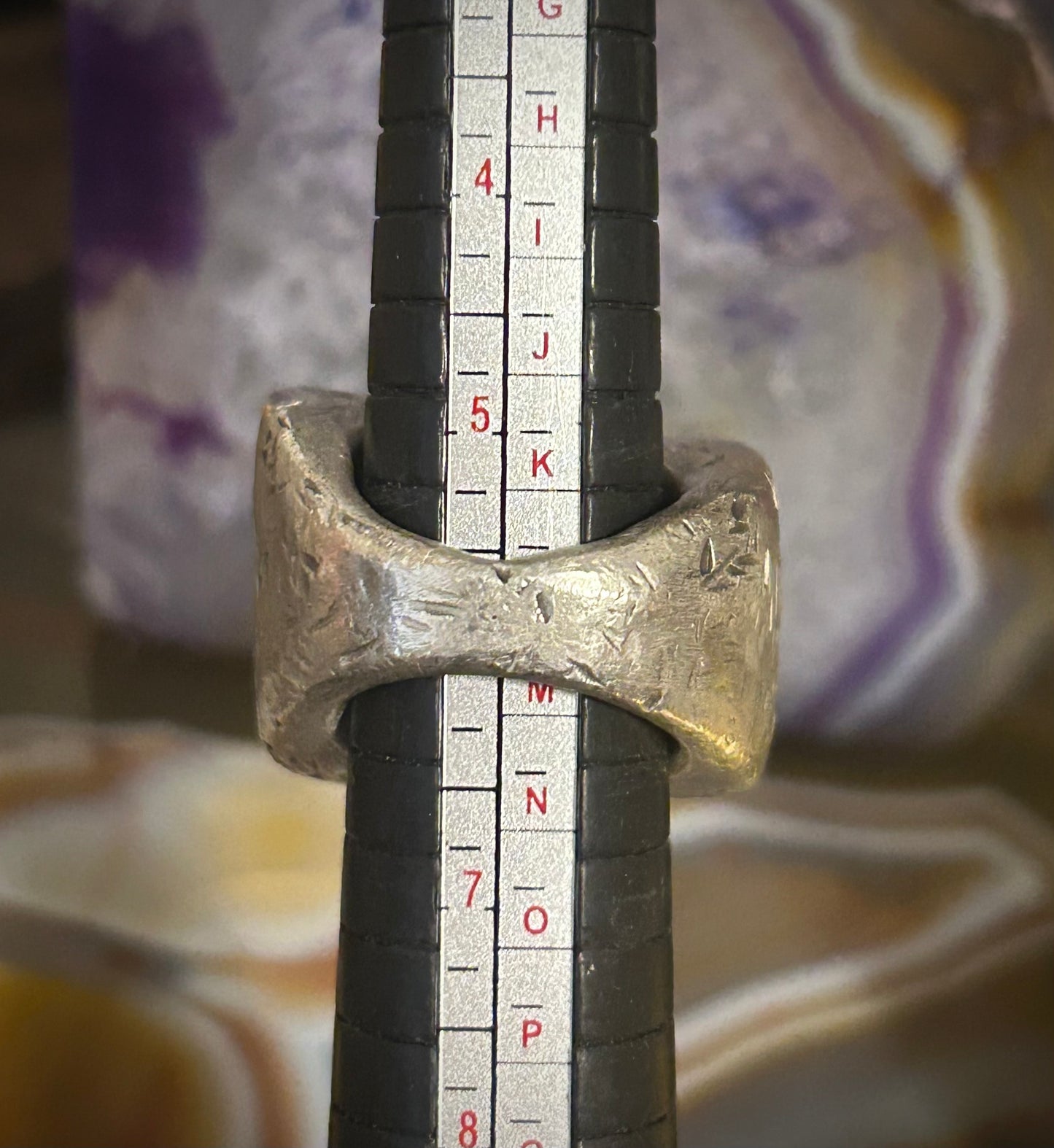 GUZ LOVE Sterling Silver Handmade “The Knock Out” Ring • Size 6