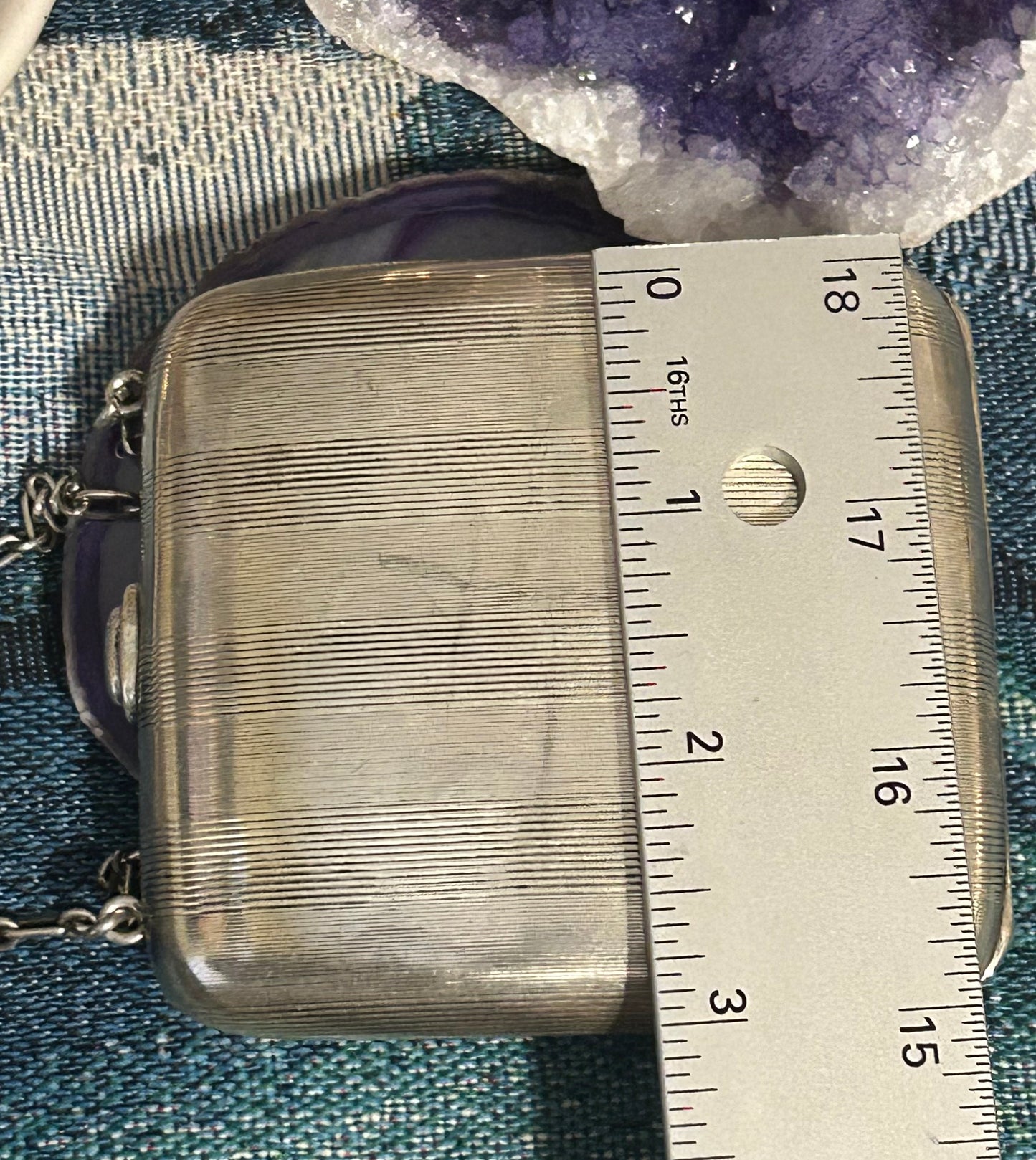 Antique Art Deco Sterling Silver Purse/Wallet