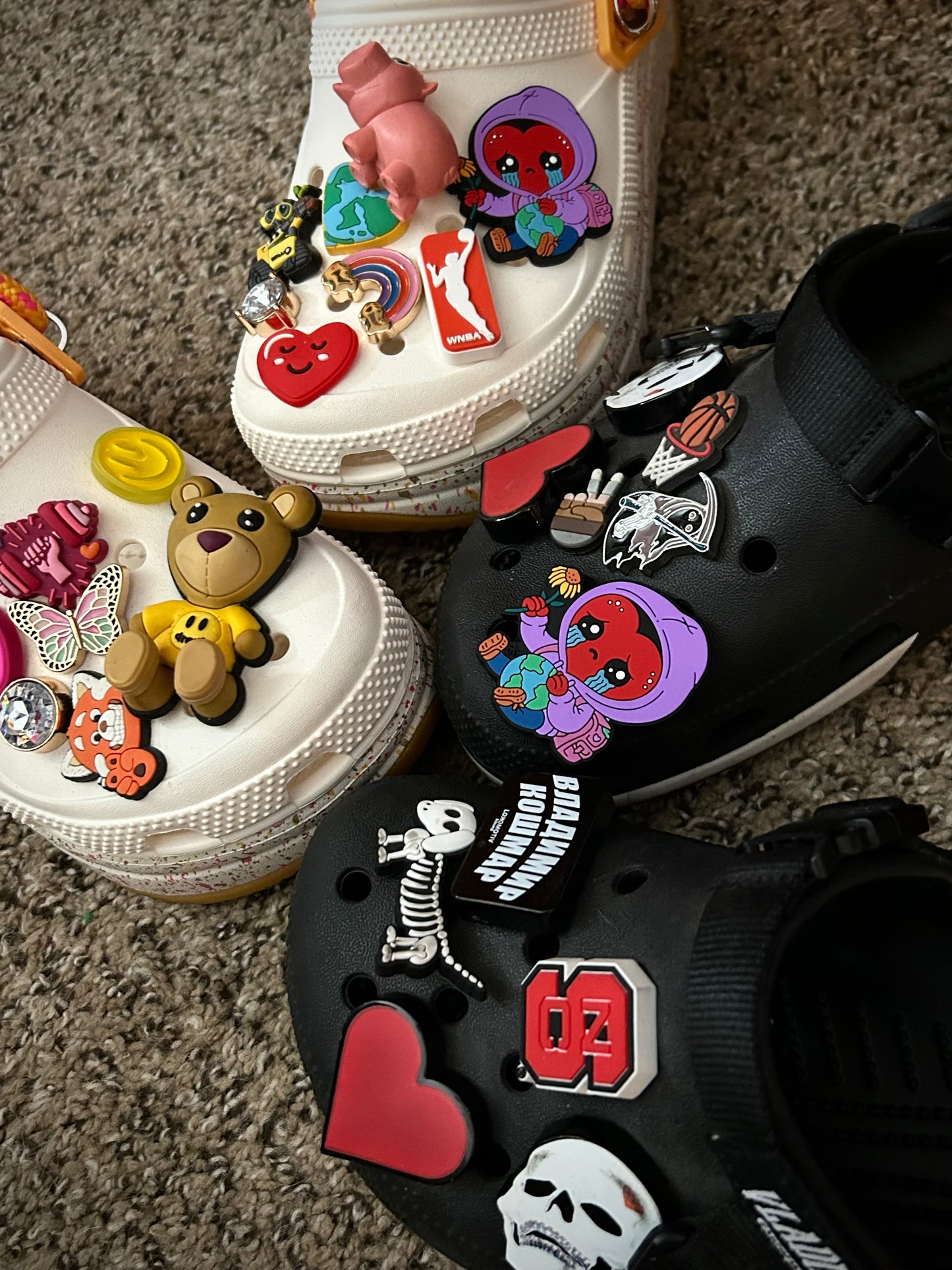 GUZ LOVE Character Shoe Charms