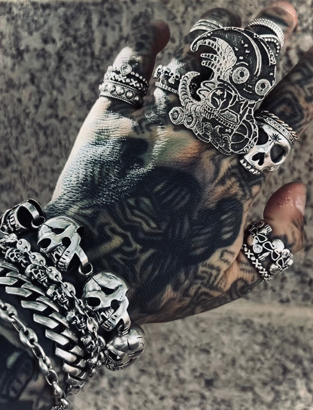 *Made to Order* GUZ LOVE Sterling Silver Character Rings